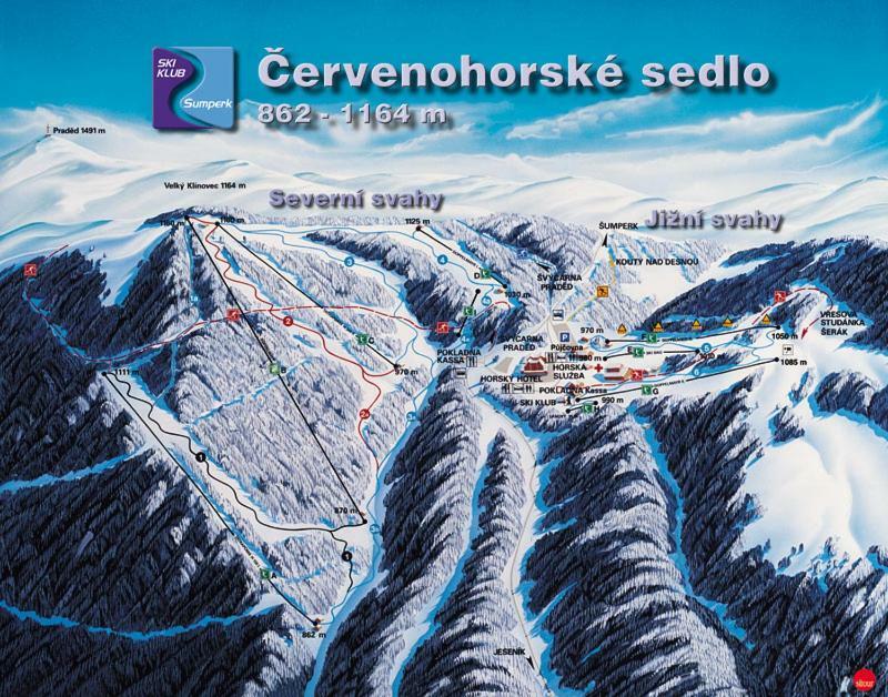 Chata Koutik Loučná nad Desnou Exterior foto